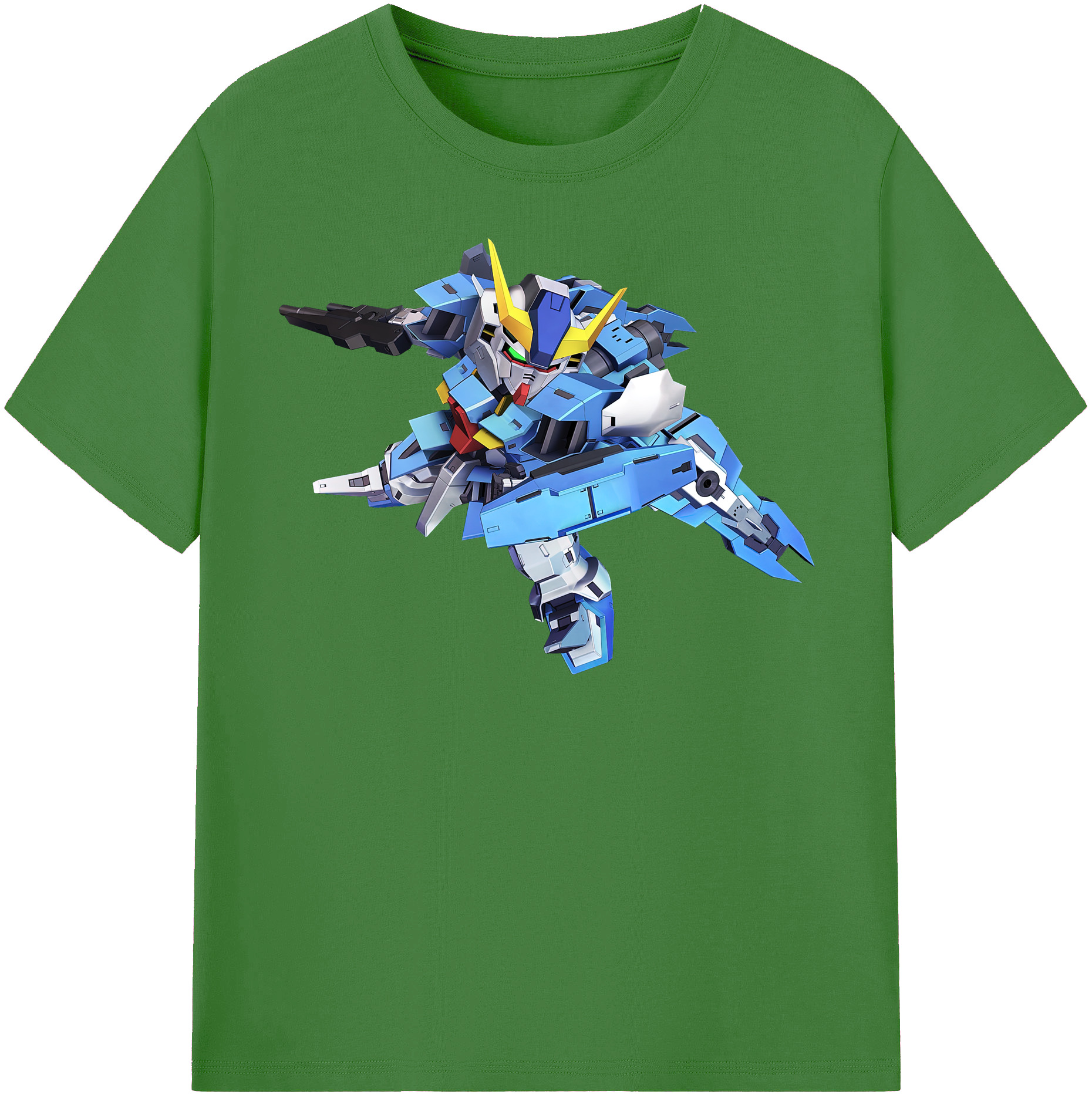 （画像用） 機動戦士ガンダム Mobile Suit Gundam レディースカジュアルプリントTシャツ（綿100％）